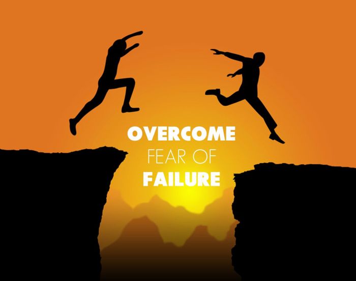 Failure fear overcome stunningmotivation